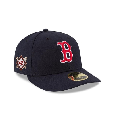 Sapca New Era Boston Red Sox MLB Jackie Robinson Day Low Profile 59FIFTY Fitted - Albastri